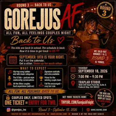 GOREJUS AF: All Fun, All Feelings Couples Night — Round 3 | Back to Us