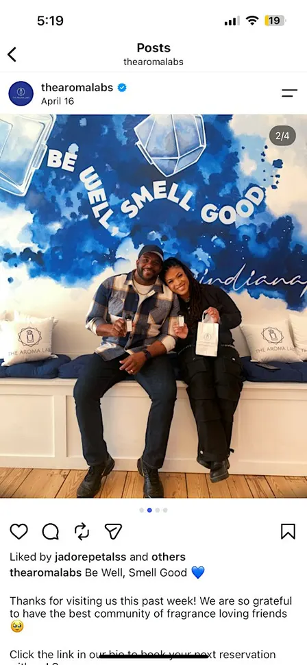 Couples Night at The Aroma Labs 9/30 (Columbus)