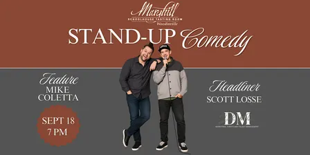 Stand-Up Comedy with Scott Losse feat Mike Coletta @ Maryhill Winery