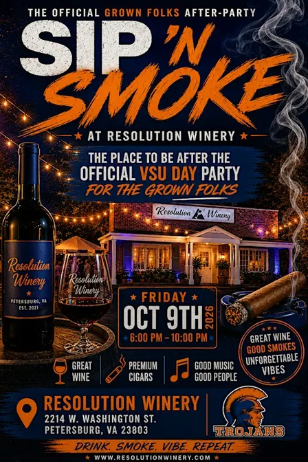 Sip 'n Smoke Homecoming Edition