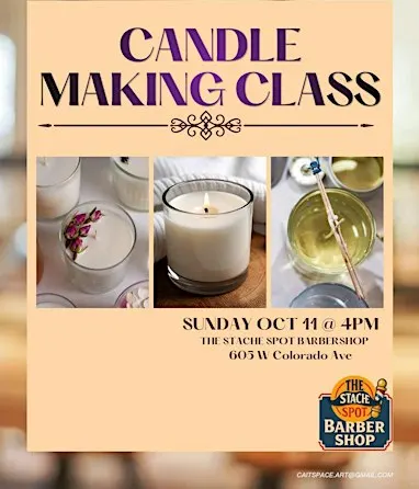 Candle Making Class in Old Colorado City