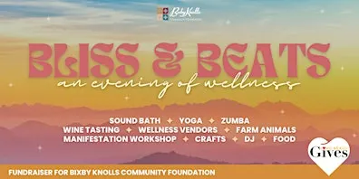 Bliss & Beats: An Evening of Wellness
