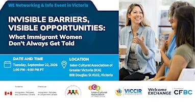Networking & Info Event: What Immigrant Women Don’t Always Get Told