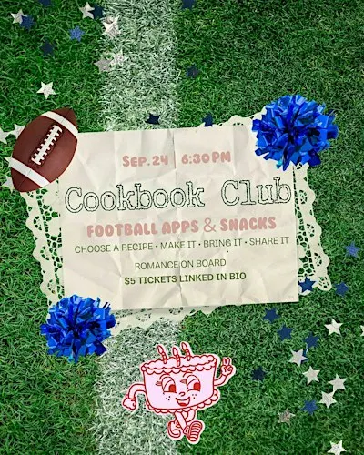 Cookbook Club: Football Apps & Snacks
