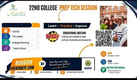 22nd college prep tech session