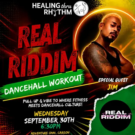 Real Riddim Dancehall Workout w/Healing Thru Rhythm
