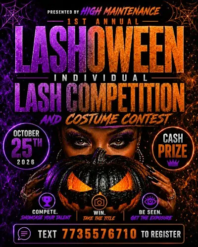 High Maintenance LashOween Competition 2026