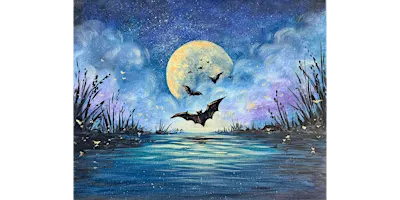 Moonlit Mystic Creatures - Paint and Sip in Orange County | Classpop!™
