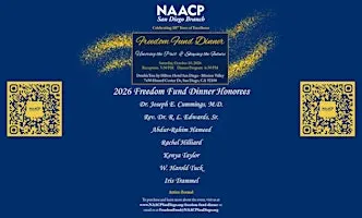 NAACP San Diego Branch 2026 Freedom Fund Dinner