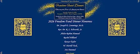 NAACP San Diego Branch 2026 Freedom Fund Dinner