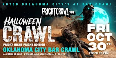 The Fright Crawl | Oklahoma City Halloween Bar Crawl 2026 | Fri, Oct 30