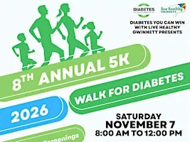 DYCW 8th Annual 5K Walk for Diabetes 2026