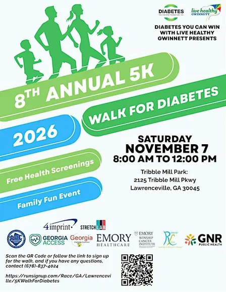 DYCW 8th Annual 5K Walk for Diabetes 2026