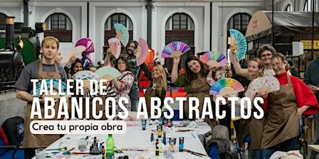Taller de abanicos abstractos: crea tu propia obra en Mercado de Motores
