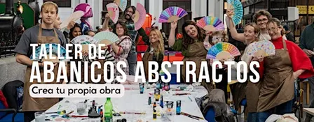Taller de abanicos abstractos: crea tu propia obra en Mercado de Motores