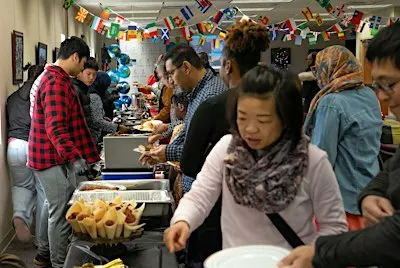 Around the World Food Tasting