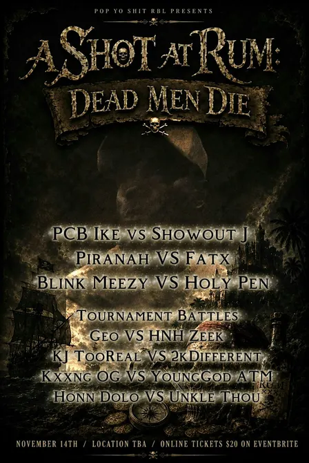 A Shot At Rum: Dead Men Die