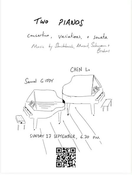 Two Pianos - Concertino, Variations and Sonata