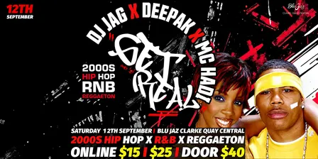 GET REAL™ - 2000s Hip Hop x R&B x Reggaeton