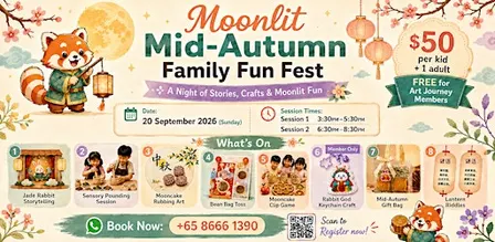 Moonlit Mid-Autumn Family Fun Fest  | Kids Art & Play Evening in Singapore