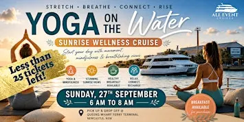 Yoga on the Water | Sunrise Wellness Cruise