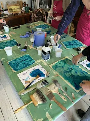 Malachite Lampshade Workshop-Full day