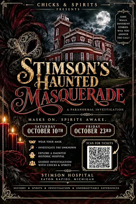 STIMSON'S HAUNTED MASQUERADE - Presented by Chicks & Spirits
