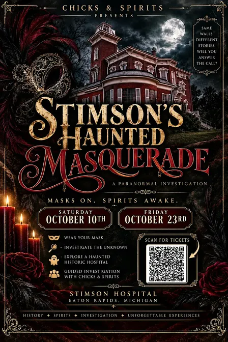 STIMSON'S HAUNTED MASQUERADE - Presented by Chicks & Spirits