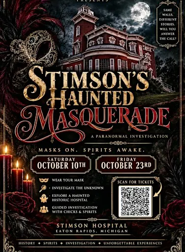 STIMSON'S HAUNTED MASQUERADE - Presented by Chicks & Spirits