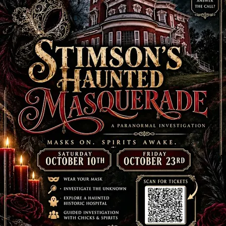 STIMSON'S HAUNTED MASQUERADE - Presented by Chicks & Spirits