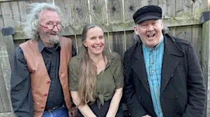 An evening with poet Harry Gallagher & folk duo Miggins Fiddle
