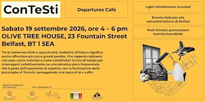 ConTeSti – Departures Café | Belfast