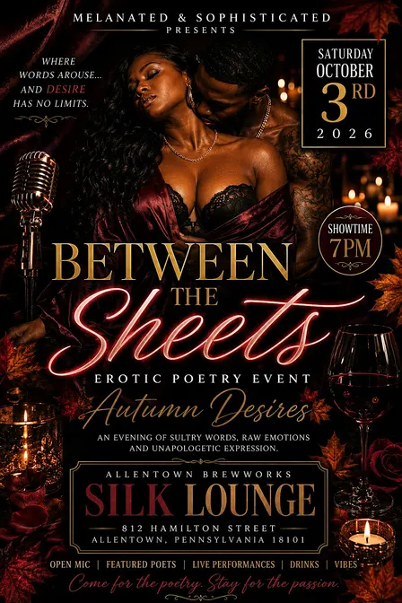 Between The Sheets Erotic Poetry Event