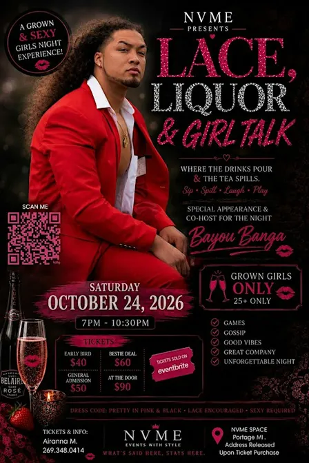 Lace , Liqour and girl talk