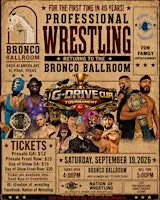 Nation Of Wrestling presents G Drive Tournament