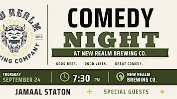 Comedy Night at New Realm Brewing Co.