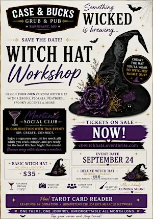 Witches Hat Workshop