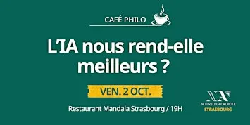 Café philo: l'IA nous rend-t-elle meilleurs?