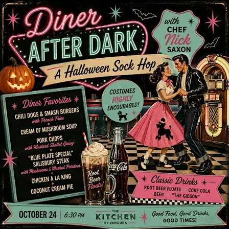 Diner After Dark with Chef Nicholas Saxon