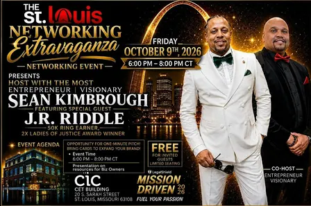 St Louis Super Saturday Networking Event 50K Ring Earner Mr. J.R. Riddle!!