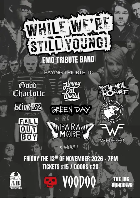 While We’re Still Young - Emo Tribute Band!