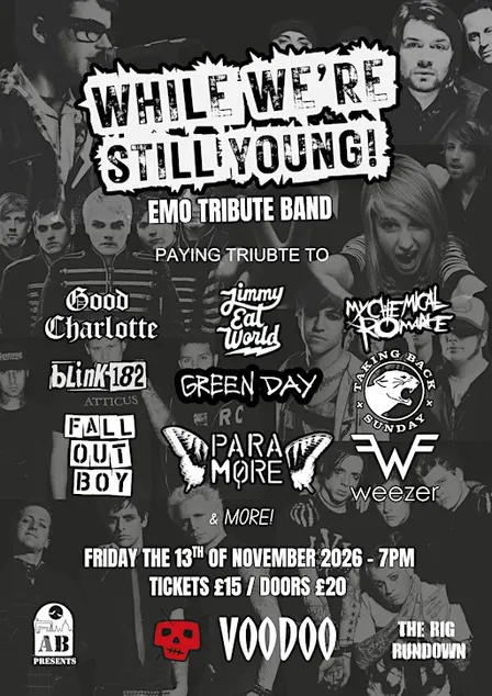 While We’re Still Young - Emo Tribute Band!