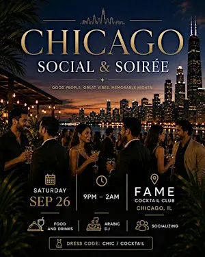 Habibi Social & Soiree in Chicago - Sep 26