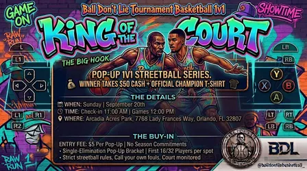 Ball Don’t Lie 1v1 Basketball Tournament
