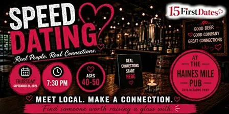Saskatoon Speed Dating (Age 40-50)