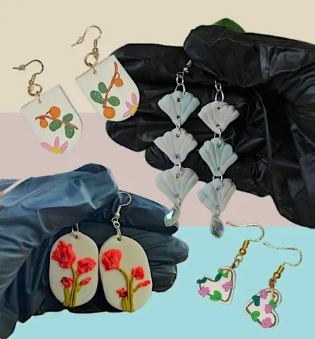 BRSHES, Clay Earring Making Workshop - Spring Inspired! Edinburgh