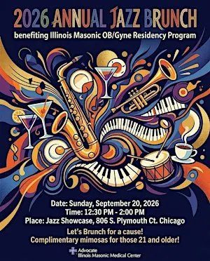 2026 Annual Jazz Brunch , benefiting Advocate Masonic OBG Residency