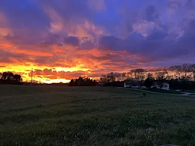 Fall Sunset Sound Bath At Hamlett Lavender Farm