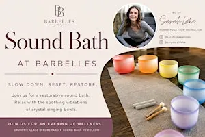 Sound Bath at Barbelles