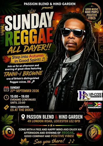 SUNDAY ALL DAYER WITH TANN-I BROWNE